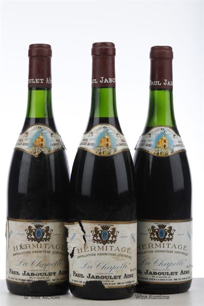 HERMITAGE LA CHAPELLE 1989 - Jaboulet - 3 Bottles