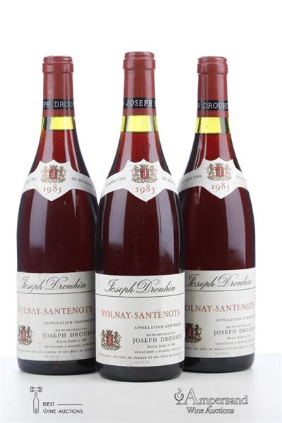 VOLNAY SANTENOTS 1985 - Joseph Drouhin - 3 Bottles