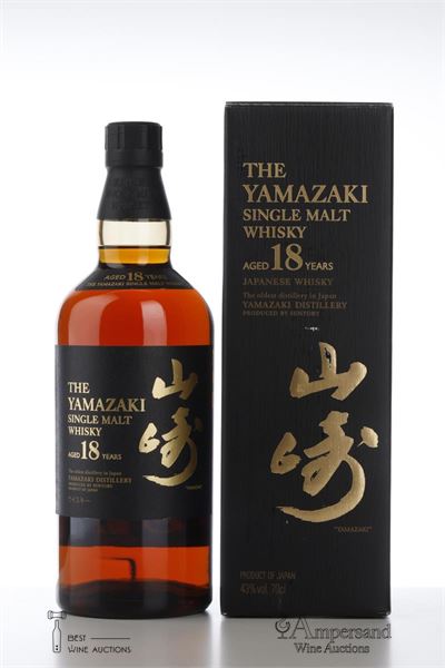 YAMAZAKI 18 YEARS - Suntory - Alc 43% - 1 Bottle - Oc 1