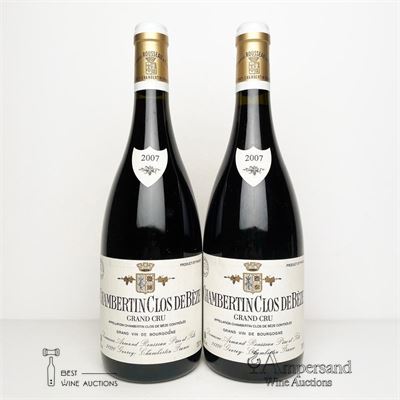 CHAMBERTIN CLOS DE BEZE 2007 - Armand Rousseau - 2 Bottles