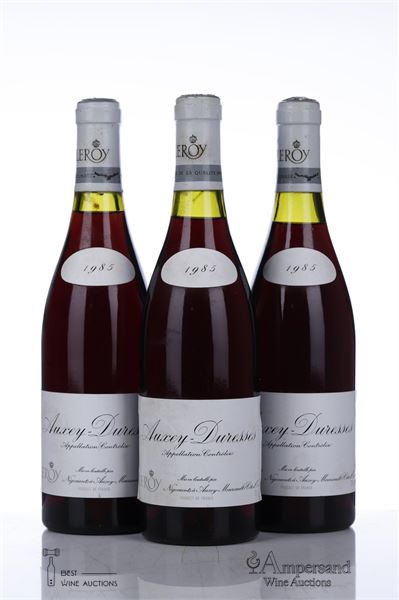 AUXEY DURESSES 1985 - Leroy Negociant - 3 Bottles