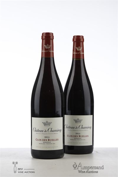 MERCUREY CLOS DES RUELLES 2015 - Chateau de Chamirey - 2 Bottles