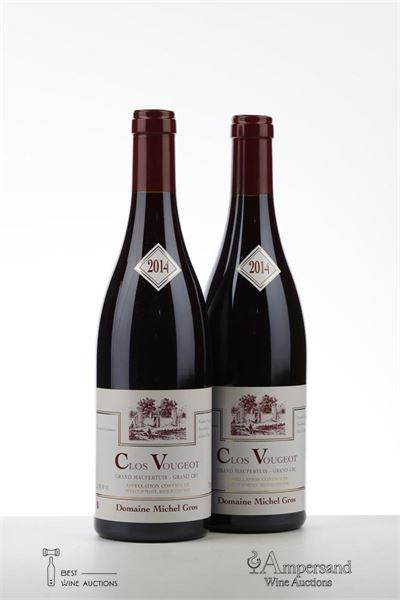 CLOS VOUGEOT GRAND MAUPERTUIS 2014 - Michel Gros - 2 Bottles