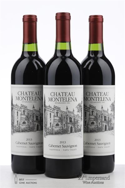MONTELENA CABERNET SAUVIGNON 2013 - Chateau Montelena - 3 Bottles