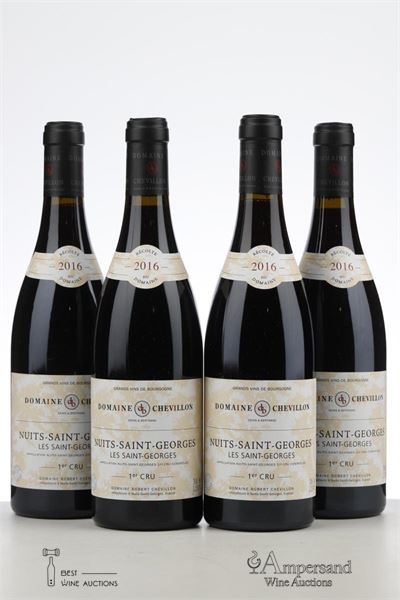 NUITS ST GEORGES LES ST GEORGES 2016 - Robert Chevillon - 4 Bottles