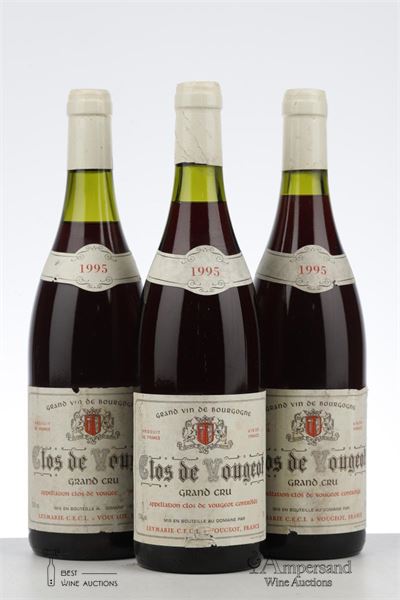 CLOS VOUGEOT 1995 - Leymarie Ceci - 3 Bottles