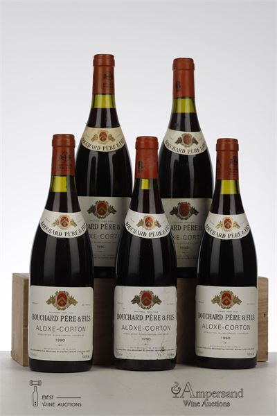 ALOXE CORTON 1990 - Bouchard Pere et Fils - 7 Bottles