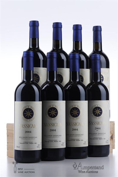 SASSICAIA 2004 - Tenuta San Guido - 8 Bottles