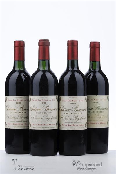 BRANAIRE DUCRU 1986 - Mc - 4 Bottles