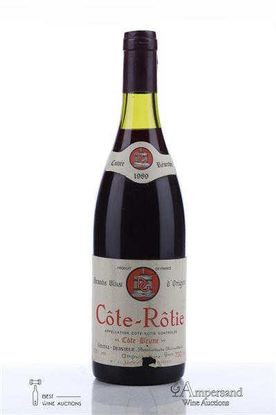 COTE ROTIE COTE BRUNE CUVEE RESERVEE 1989 - Gentaz Dervieux - 1 Bottle