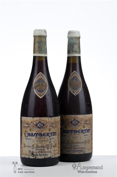 CHAMBERTIN 1989 - Armand Rousseau - 2 Bottles