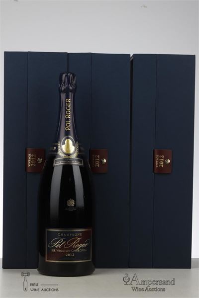 POL ROGER CUVEE SIR WINSTON CHURCHILL 2012 - Pol Roger - 3 Magnums - Oc 1
