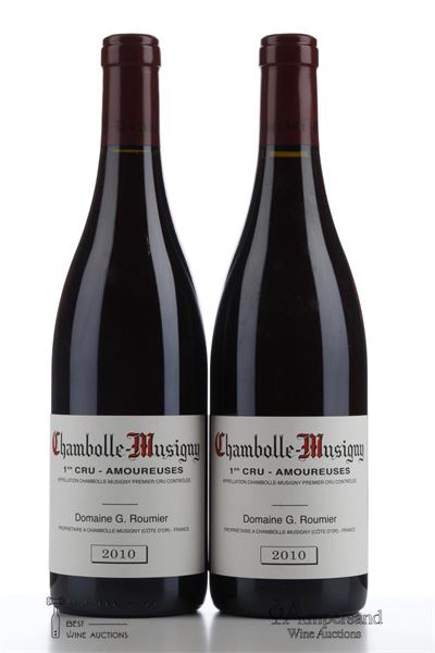 CHAMBOLLE MUSIGNY LES AMOUREUSES Georges Roumier 2010 - 2 Bottles