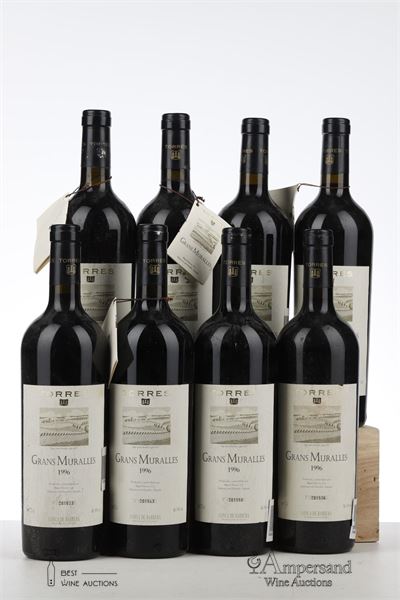 GRANS MURALLES 1996 - Torres - 8 Bottles