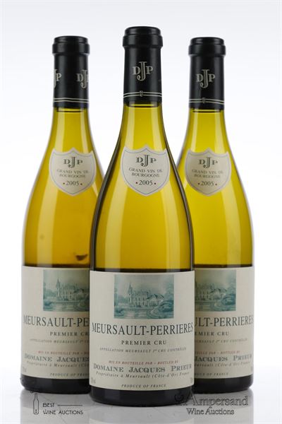 MEURSAULT PERRIERES 2005 - Jacques Prieur - 3 Bottles
