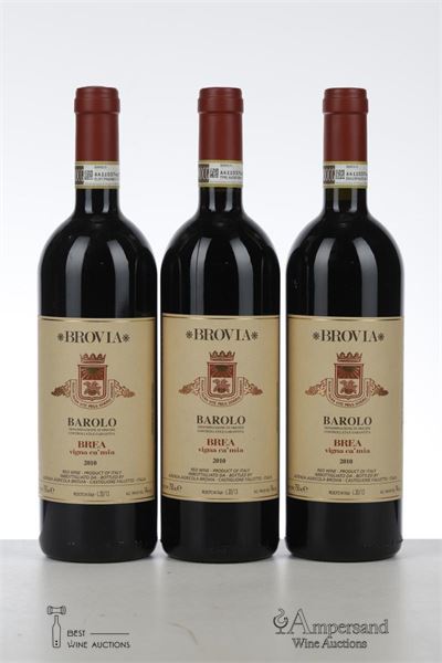 BAROLO BREA VIGNA CA' MIA 2010 - Brovia - 3 Bottles