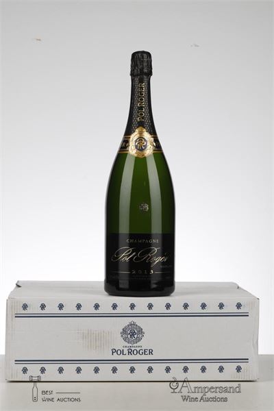 POL ROGER VINTAGE BRUT 2013 - Pol Roger - 3 Magnums - Oc 1