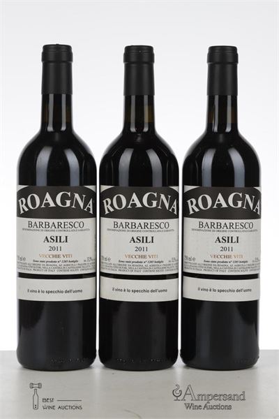 BARBARESCO ASILI VECCHIE VITI 2011 - Roagna - 3 Bottles