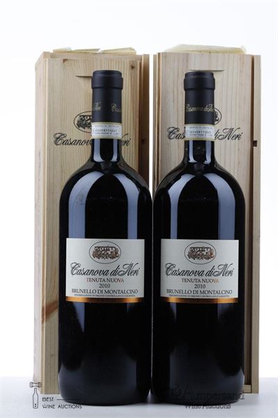 BRUNELLO DI MONTALCINO TENUTA NUOVA 2010 - Casanova di Neri - 2 Magnums - Owc 1