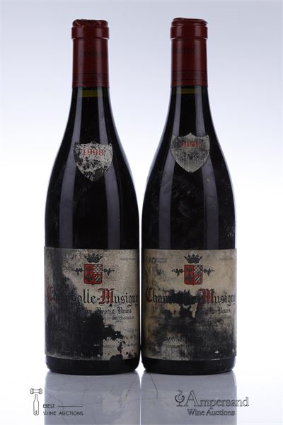 CHAMBOLLE MUSIGNY AUX BEAUX BRUNS 1998 - Denis Mortet - 2 Bottles