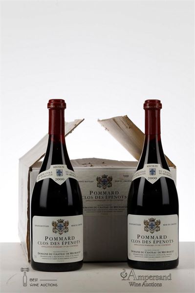 POMMARD CLOS DES EPENOTS 2000 - Chateau de Meursault - 2 Bottles - Oc 6