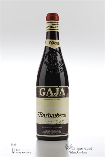 BARBARESCO 1968 - Gaja - 1 Bottle