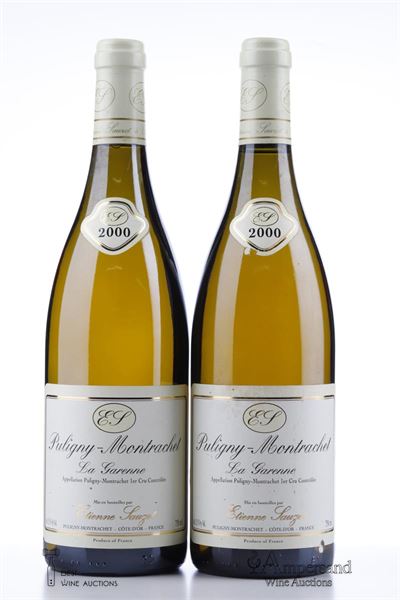 PULIGNY MONTRACHET LA GARENNE 2000 - Etienne Sauzet - 2 Bottles