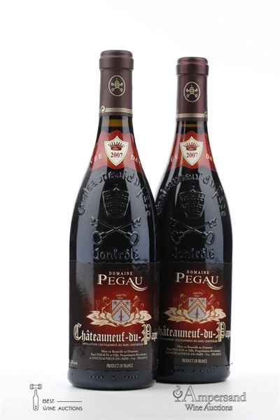 CHATEAUNEUF DU PAPE DA CAPO 2007 - Domaine Pegau - 2 Bottles