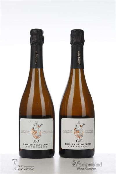 EMILIEN ALLOUCHERY LE REPERTOIRE 2020 PINOT NOIR EXTRA BRUT DEGORGEMENT 07/2024 - Emilien Allouchery - 2 Bottles