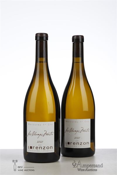MERCUREY BLANC LES CHAMPS MARTIN 2020 - Bruno Lorenzon - 2 Bottles
