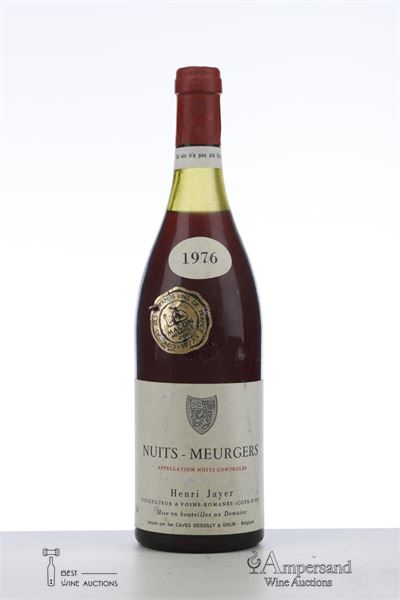 NUITS ST GEORGES LES MEURGERS 1976 - Henry Jayer - 1 Bottle