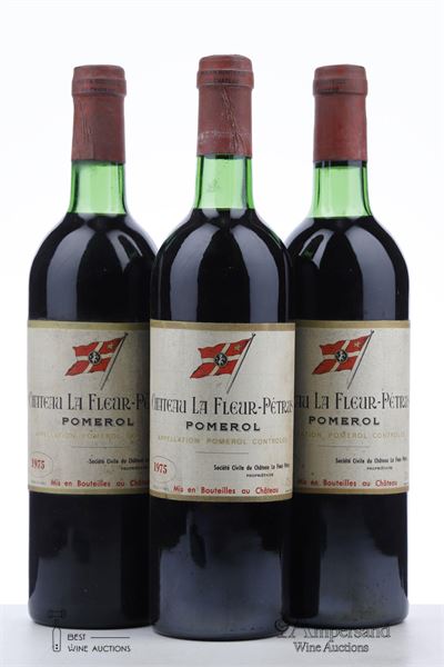 LA FLEUR PETRUS 1975 - Mc - 3 Bottles