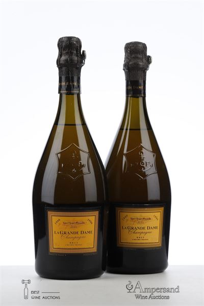 VEUVE CLICQUOT LA GRANDE DAME 1990 - Veuve Clicquot - 2 Bottles