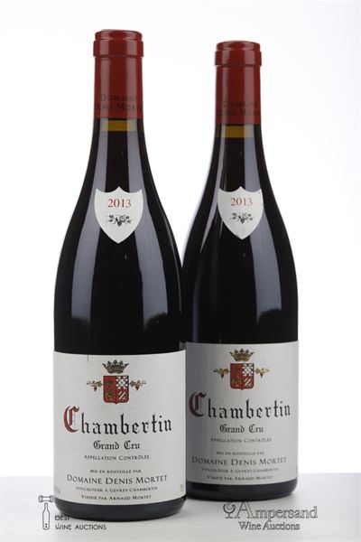 CHAMBERTIN 2013 - Denis Mortet - 2 Bottles