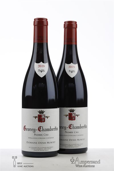GEVREY CHAMBERTIN 1 ER CRU 2019 - Denis Mortet - 2 Bottles