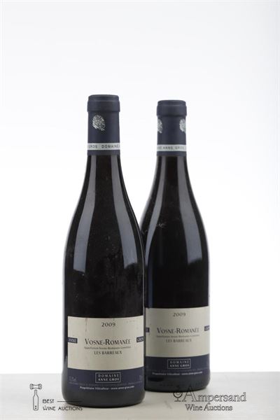 VOSNE ROMANEE LES BARREAUX 2009 - Anne Gros - 2 Bottles