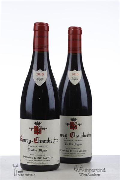 GEVREY CHAMBERTIN VIEILLES VIGNES 2010 - Denis Mortet - 2 Bottles
