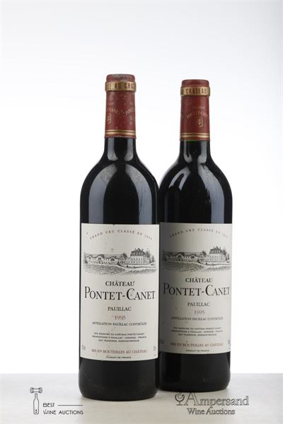 PONTET CANET 1995 - Mc - 2 Bottles