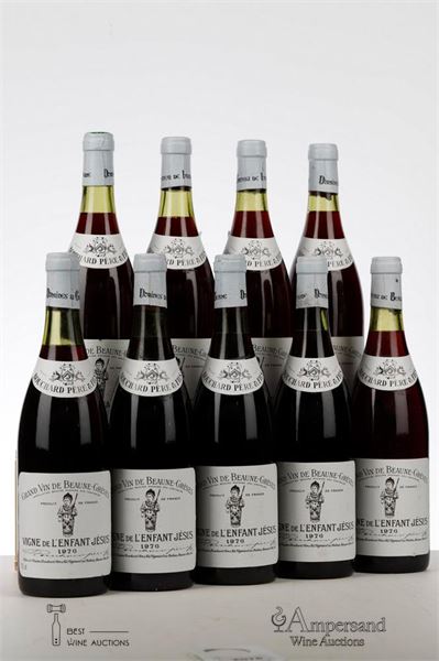 BEAUNE GREVES VIGNE DE L'ENFANT JESUS 1976 - Bouchard - 7 Bottles - Owc 12