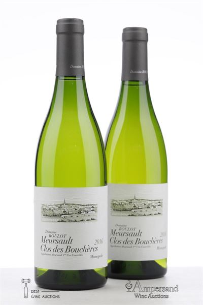 MEURSAULT CLOS DES BOUCHERES 2016 - Roulot - 2 Bottles