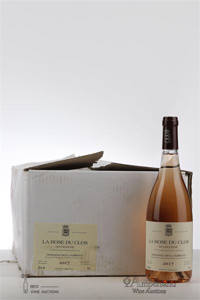 BOURGOGNE LA ROSE DU CLOS 2017 - Domaine des Lambrays - 12 Bottles - Oc 12