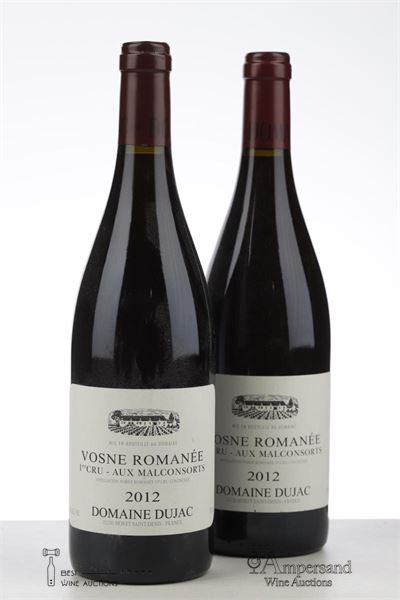 VOSNE ROMANEE AUX MALCONSORTS 2012 - Dujac - 2 Bottles