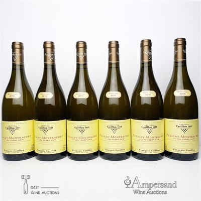 PULIGNY MONTRACHET LES CHAMPS GAIN 2015 - François Carillon - 6 Bottles