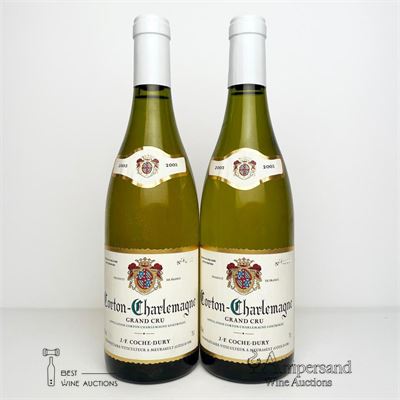 CORTON CHARLEMAGNE 2003 - Coche Dury - 2 Bottles