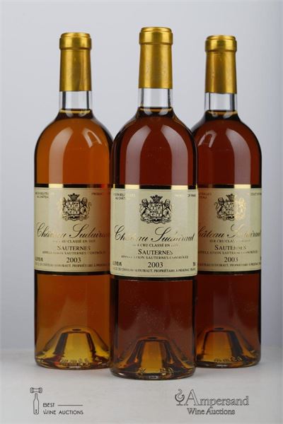 SUDUIRAUT 2003 - Mc - 3 Bottles