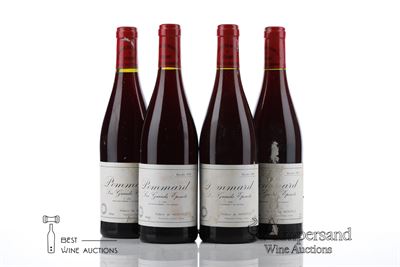 POMMARD LES GRANDS EPENOTS 1993 - Hubert de Montille - 4 Bottles