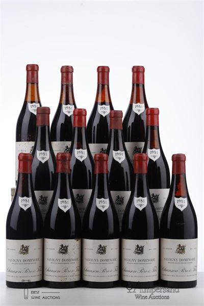 SAVIGNY LES BEAUNE LA DOMINODE 1981 - Chanson - Mb - 13 Bottles