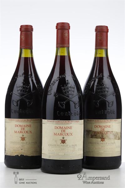 CHATEAUNEUF DU PAPE MARCOUX 1997 - Domaine de Marcoux - 3 Magnums