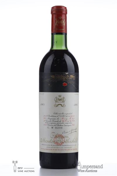 MOUTON ROTHSCHILD 1961 - 1 Bottle