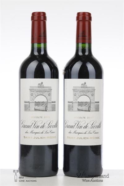 LEOVILLE LAS CASES 2005 - Mc - 2 Bottles